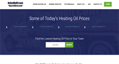 Desktop Screenshot of discountheatingoilprices.com